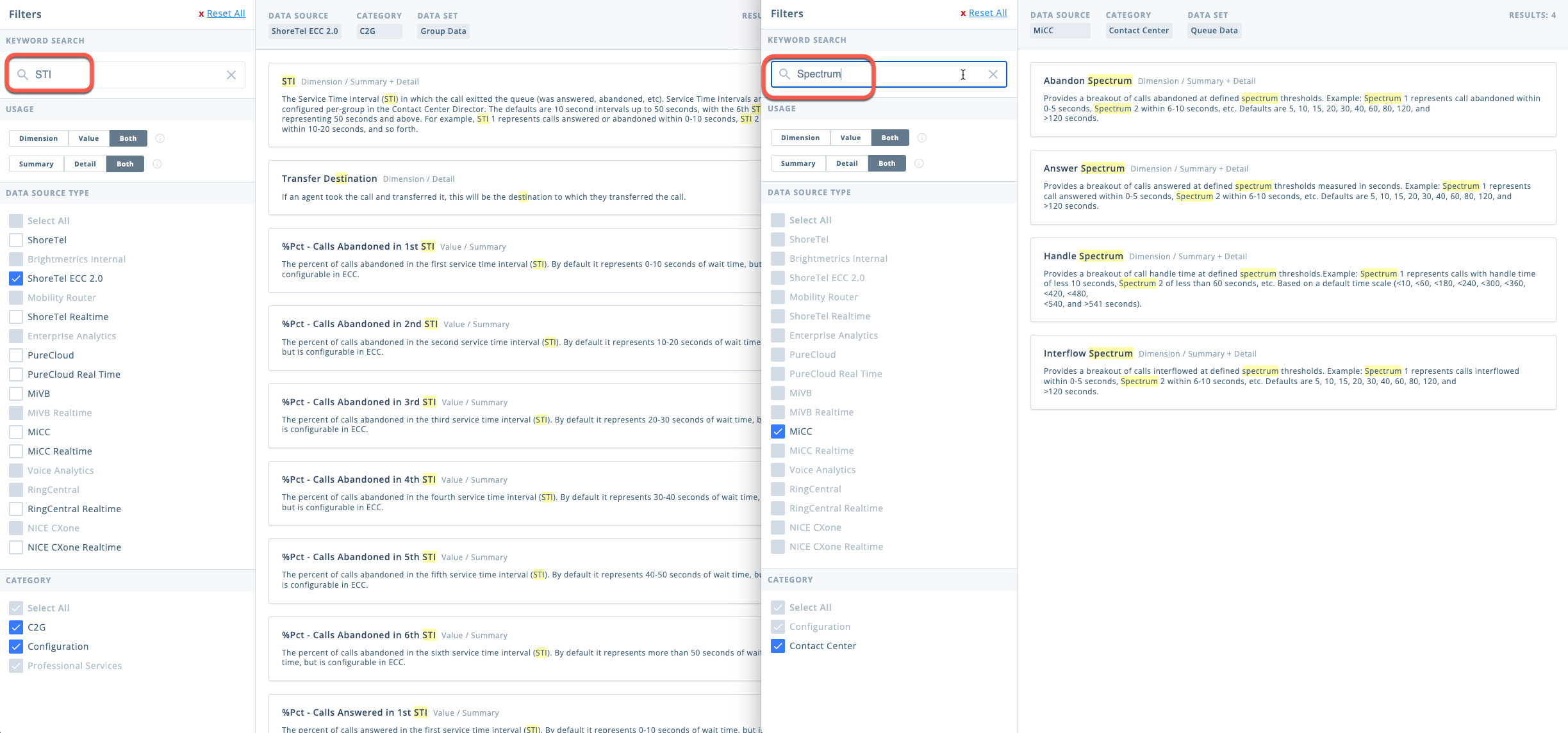 Moving from Brightmetrics ECC to MiCC Reporting - What to Expect ...