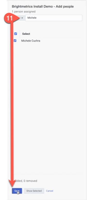 Search and add people