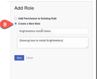 Create new role