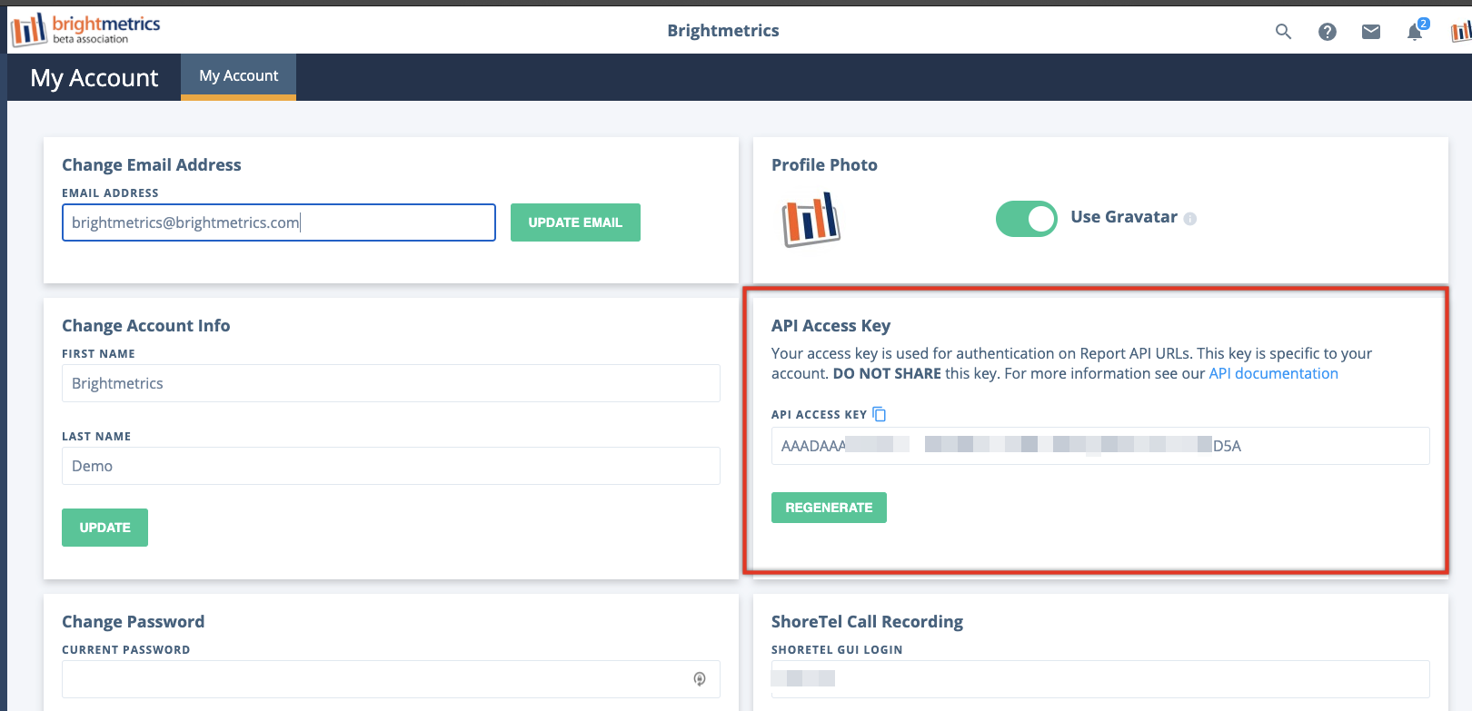 Exporting Using Brightmetrics API – Brightmetrics Support