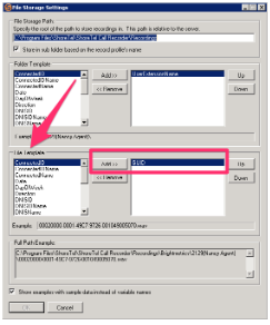 File template GUID setting