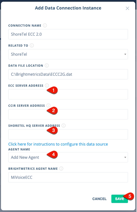 ECC installation dialog