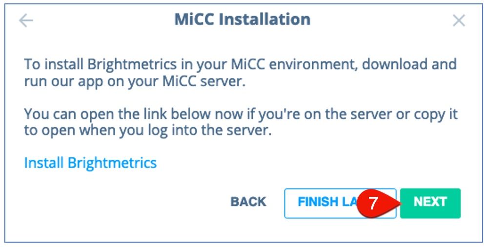 Run diagnostics next step